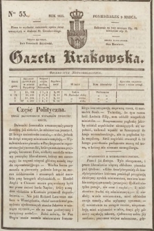 Gazeta Krakowska. 1835, nr 55