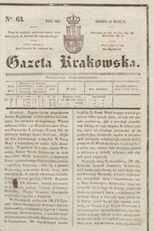 Gazeta Krakowska. 1835, nr 63