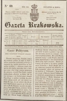 Gazeta Krakowska. 1835, nr 69