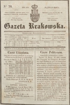 Gazeta Krakowska. 1835, nr 70