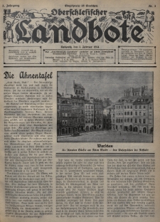 Oberschlesischer Landbote. 1934, nr 5