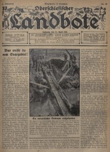 Oberschlesischer Landbote. 1934, nr 16