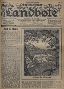 Oberschlesischer Landbote. 1934, nr 24