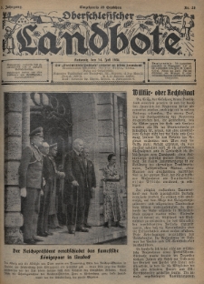 Oberschlesischer Landbote. 1934, nr 28