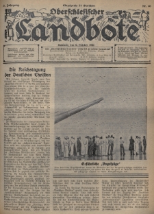 Oberschlesischer Landbote. 1934, nr 40