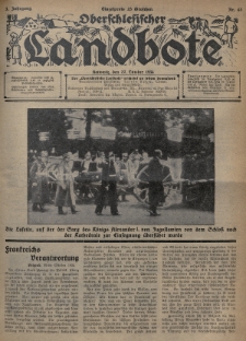 Oberschlesischer Landbote. 1934, nr 43