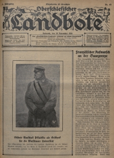 Oberschlesischer Landbote. 1934, nr 45