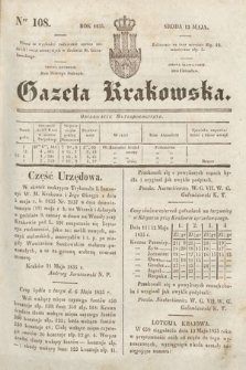 Gazeta Krakowska. 1835, nr 108