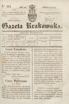 Gazeta Krakowska. 1835, nr 111