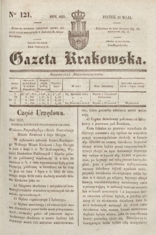 Gazeta Krakowska. 1835, nr 121