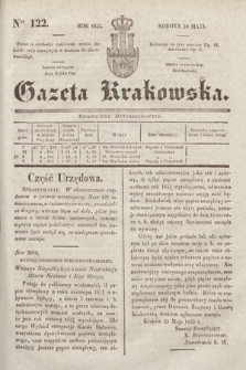 Gazeta Krakowska. 1835, nr 122