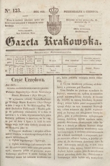 Gazeta Krakowska. 1835, nr 123