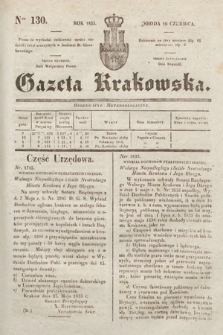 Gazeta Krakowska. 1835, nr 130