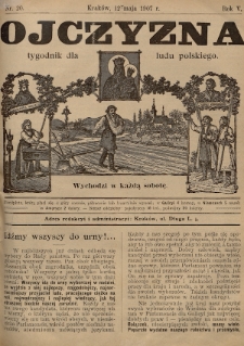 Ojczyzna : tygodnik dla ludu polskiego. 1907, nr 20