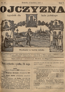 Ojczyzna : tygodnik dla ludu polskiego. 1907, nr 23