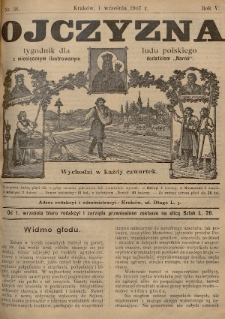 Ojczyzna : tygodnik dla ludu polskiego. 1907, nr 36
