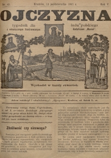 Ojczyzna : tygodnik dla ludu polskiego. 1907, nr 42