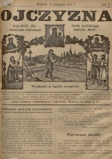 Ojczyzna : tygodnik dla ludu polskiego. 1907, nr 46