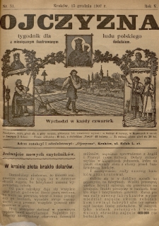Ojczyzna : tygodnik dla ludu polskiego. 1907, nr 51