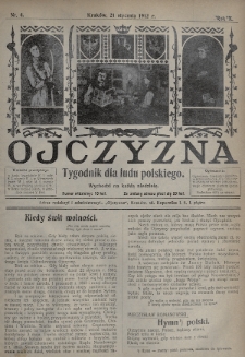 Ojczyzna : tygodnik dla ludu polskiego. 1912, nr 4