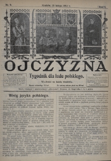 Ojczyzna : tygodnik dla ludu polskiego. 1912, nr 9