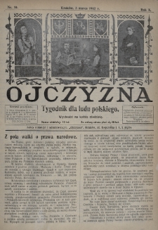 Ojczyzna : tygodnik dla ludu polskiego. 1912, nr 10