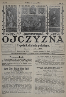 Ojczyzna : tygodnik dla ludu polskiego. 1912, nr 11