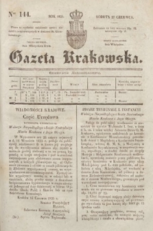 Gazeta Krakowska. 1835, nr 144