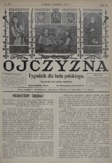 Ojczyzna : tygodnik dla ludu polskiego. 1912, nr 23