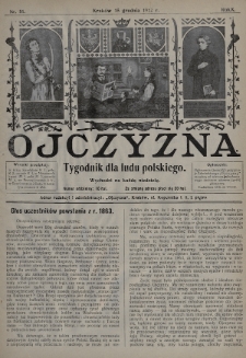 Ojczyzna : tygodnik dla ludu polskiego. 1912, nr 51