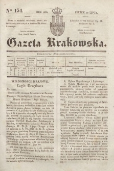 Gazeta Krakowska. 1835, nr 154