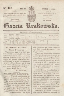 Gazeta Krakowska. 1835, nr 157