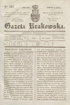 Gazeta Krakowska. 1835, nr 167