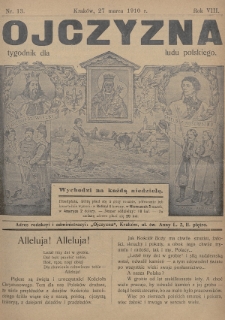 Ojczyzna : tygodnik dla ludu polskiego. 1910, nr 13