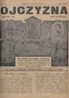 Ojczyzna : tygodnik dla ludu polskiego. 1910, nr 14