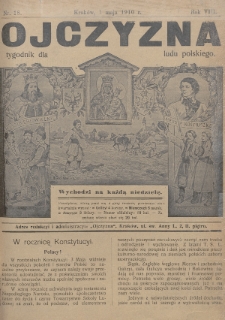 Ojczyzna : tygodnik dla ludu polskiego. 1910, nr 18