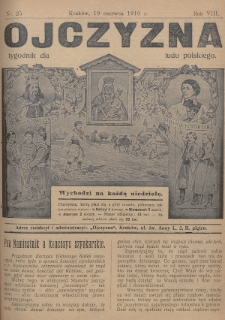 Ojczyzna : tygodnik dla ludu polskiego. 1910, nr 25