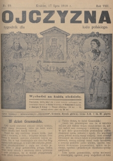 Ojczyzna : tygodnik dla ludu polskiego. 1910, nr 29