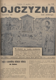 Ojczyzna : tygodnik dla ludu polskiego. 1910, nr 50