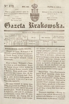 Gazeta Krakowska. 1835, nr 172