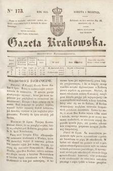 Gazeta Krakowska. 1835, nr 173