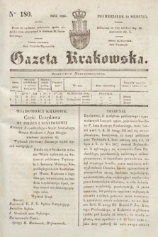 Gazeta Krakowska. 1835, nr 180