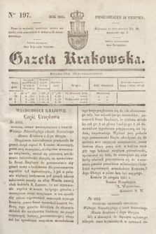 Gazeta Krakowska. 1835, nr 197