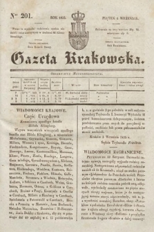 Gazeta Krakowska. 1835, nr 201