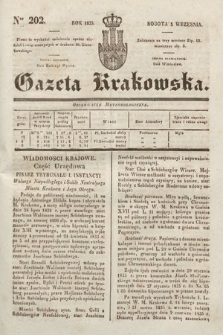 Gazeta Krakowska. 1835, nr 202