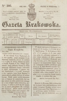 Gazeta Krakowska. 1835, nr 206