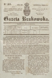 Gazeta Krakowska. 1835, nr 211