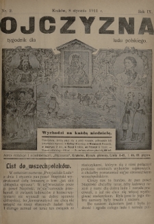 Ojczyzna : tygodnik dla ludu polskiego. 1911, nr 2