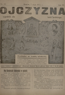 Ojczyzna : tygodnik dla ludu polskiego. 1911, nr 19