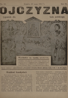 Ojczyzna : tygodnik dla ludu polskiego. 1911, nr 22